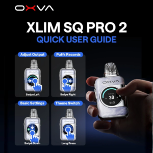OXVA XLIM SQ 方形小煙主機|OXVA XLIM SQ小蠻牛電子煙主機煙彈|OXVA XLIM SQ台灣官網